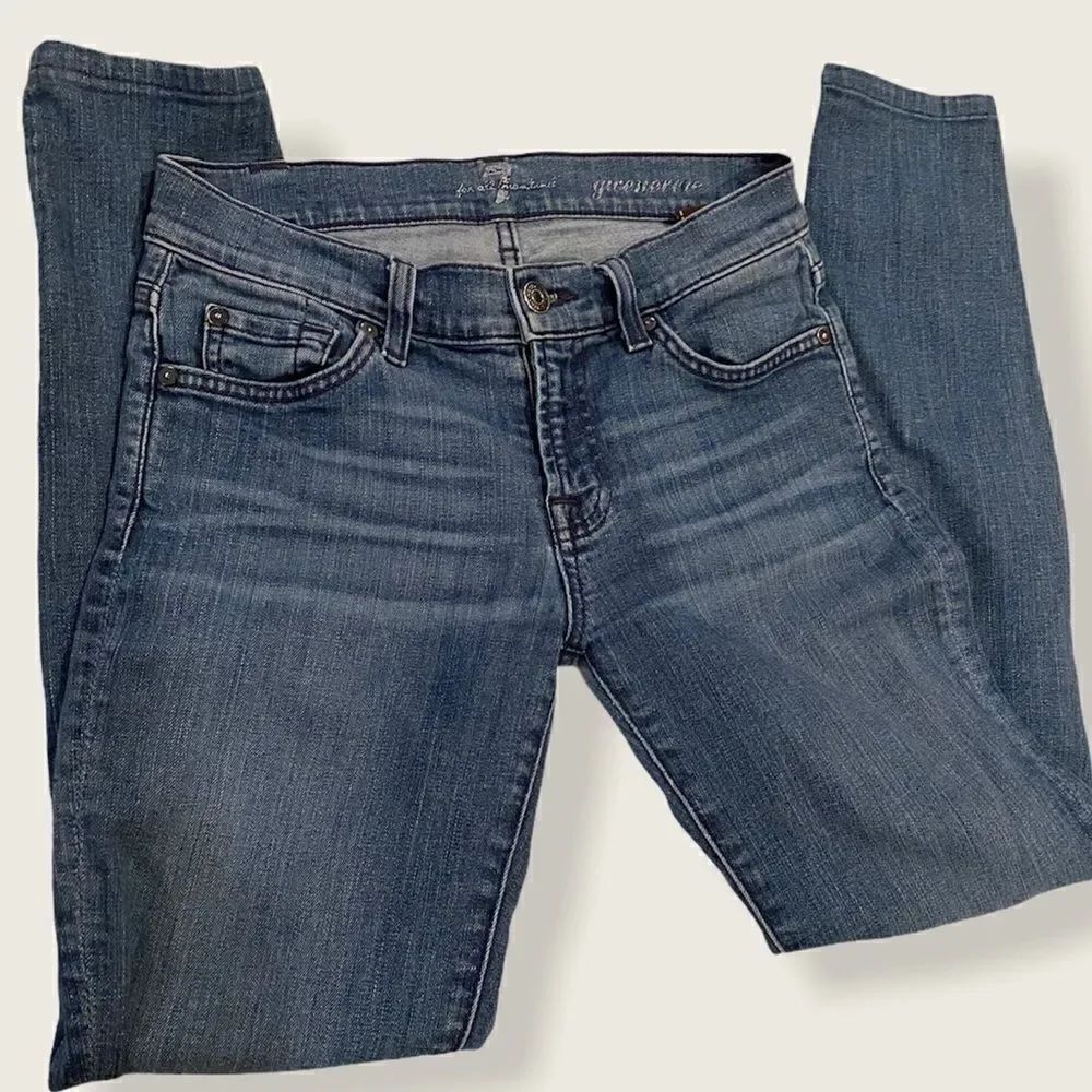 7 For All Mankind Gwenevere Crop Pants Size 26